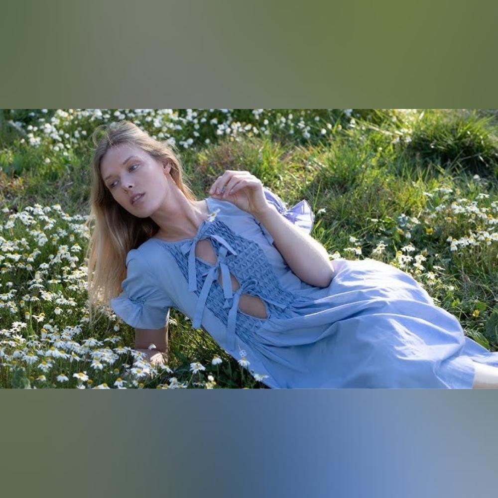 Bamford x Martha Ward Blue Dress